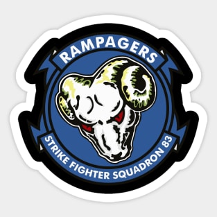 VFA-83 Rampagers - F/A-18 Sticker